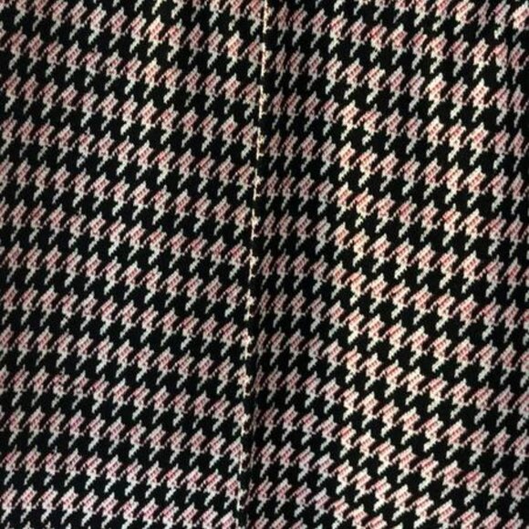 Eva Franco Anthropologie Houndstooth Crop Flare Pants - Picture 5 of 5